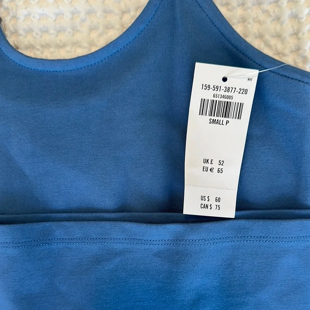 Abercrombie & Fitch Blue One-Shoulder Dress - Picture 2 of 2